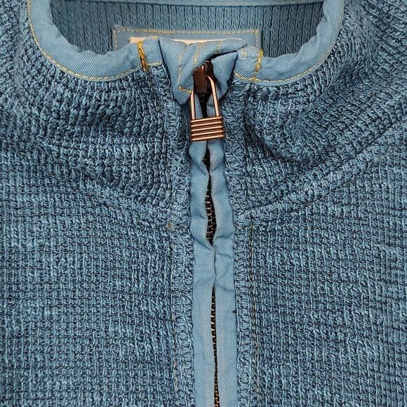 Carbon2Colbalt Quarter Zip Men's Long Sleeve Cotton Pullover Sweater Size XL - Picture 10 of 12